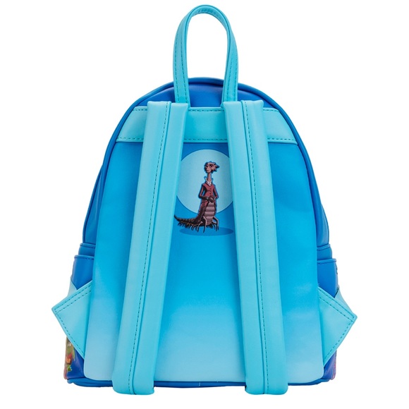 Disney Loungefly Mini Backpack - Monsters University - Scare Games - Picture 3 of 6